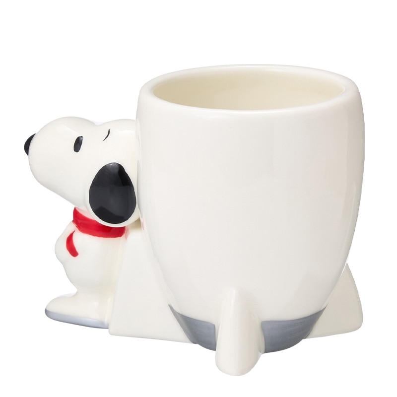 スヌーピー snoopy peanuts 陶器　置物　靴ベラスタンド？ スヌーピー 陶器製靴べらスタンド - メルカリ