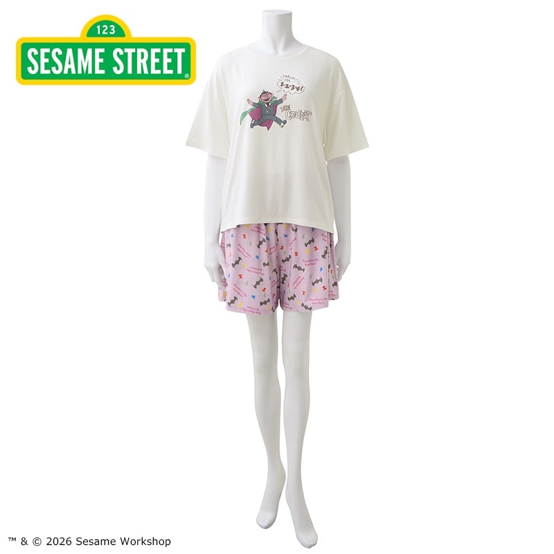 Sesame Street セサミストリート アイスルームウエア(ホワイト