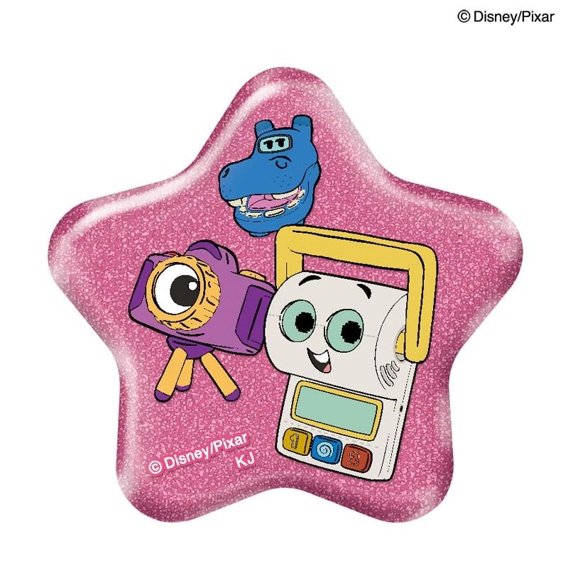 TOY STORY トイ・ストーリー トレーディング星型グリッター缶バッジ