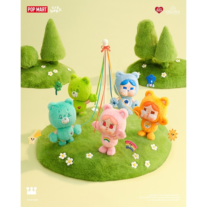 POP MART ポップマート CRY BABY × Care Bears ケアベア ぬいぐるみ