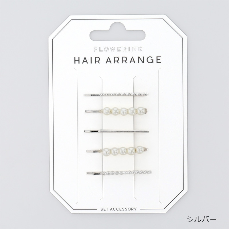 新品　ヘアピン　ヘアアクセサリー Flowering フラワーリング ヘアピン HHP0394