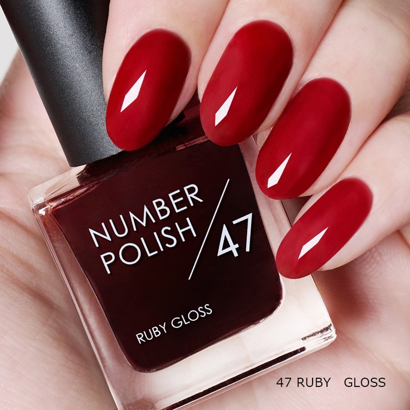 THE POLISH. ネイルカラー 12本セット ナンバーポリッシュ 45・46・47・48(45 BABY ROSE): 通常| プラザ
