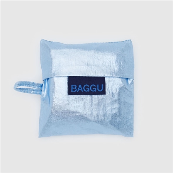 BAGGUバグゥ バグー エコバッグ スタンダード Blue Papaya
