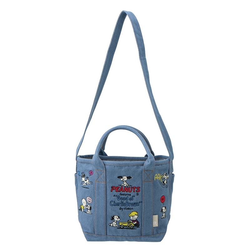 スヌーピー PEANUTS ROOTOTE ルートート デリ刺しゅうトートバッグ 