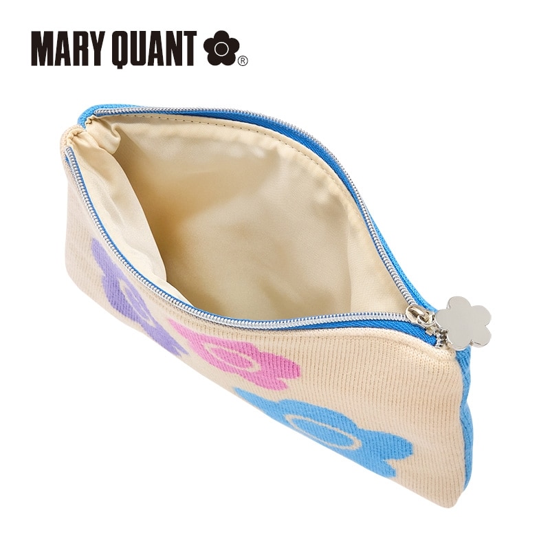 MARY QUANT マリークワント ニットフラットポーチ(ピンク): 通常