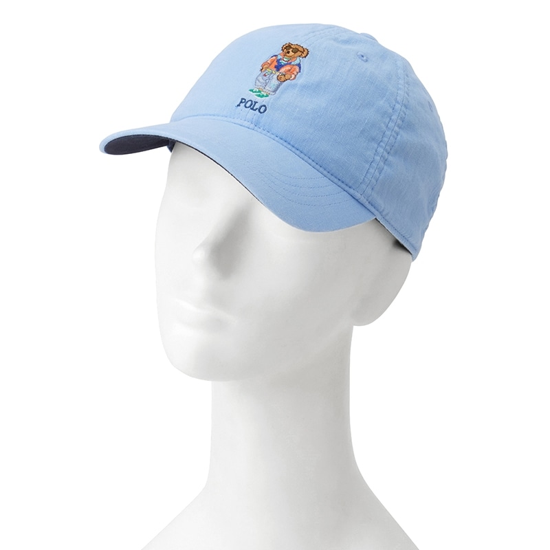 RalphLauren ラルフローレン　ポロベア　ブルー　キャップ POLO RALPH LAUREN ポロ ラルフ ローレン ポロベアスポーツキャップ