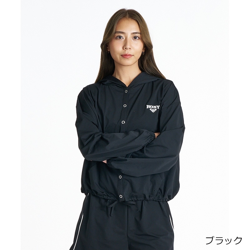 ROXY ロキシー ウィメンズ SALTY SQUAD HOODIE フード付きカーディガン