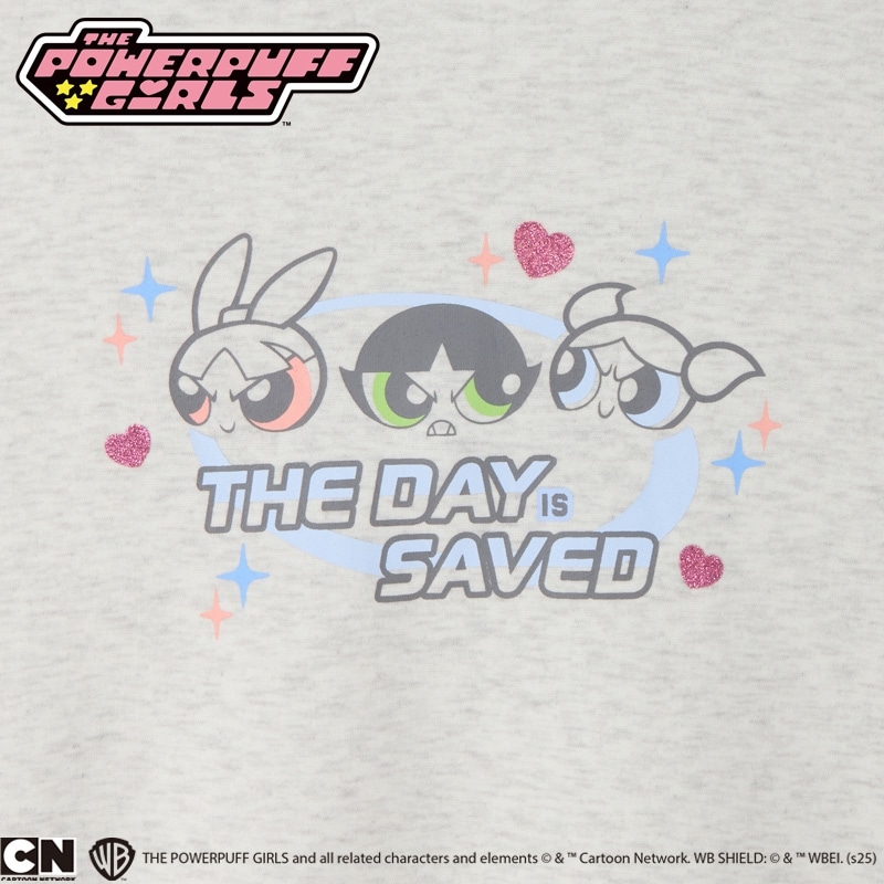 THE POWERPUFF GIRLS パワーパフ ガールズ ルームウエア(アッシュ