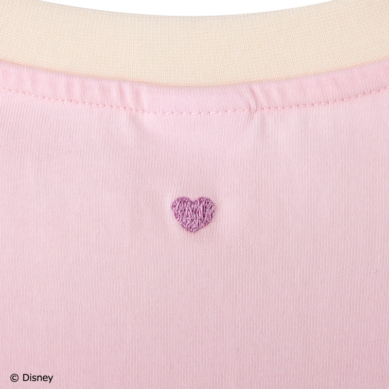 Disney（ディズニー）/ ミニー＆デイジー / リンガーTシャツ ピンク