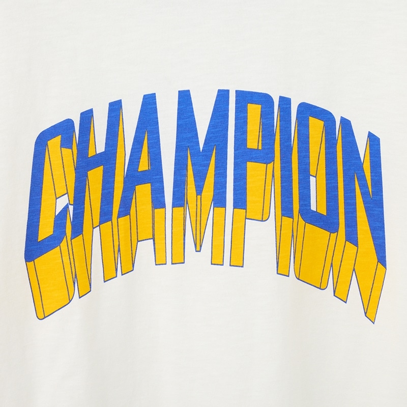 Champion チャンピオン リンガーTシャツ(ホワイト): 通常| プラザ