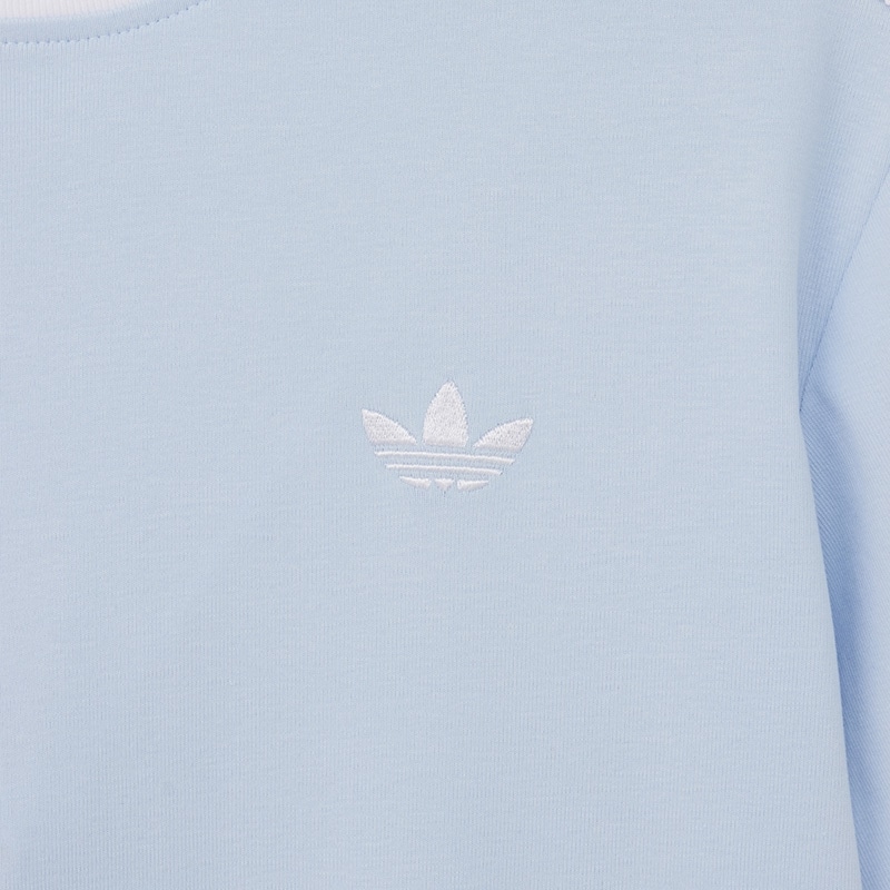 adidas アディダス スリーストライプス Tシャツ(ホワイト): 通常