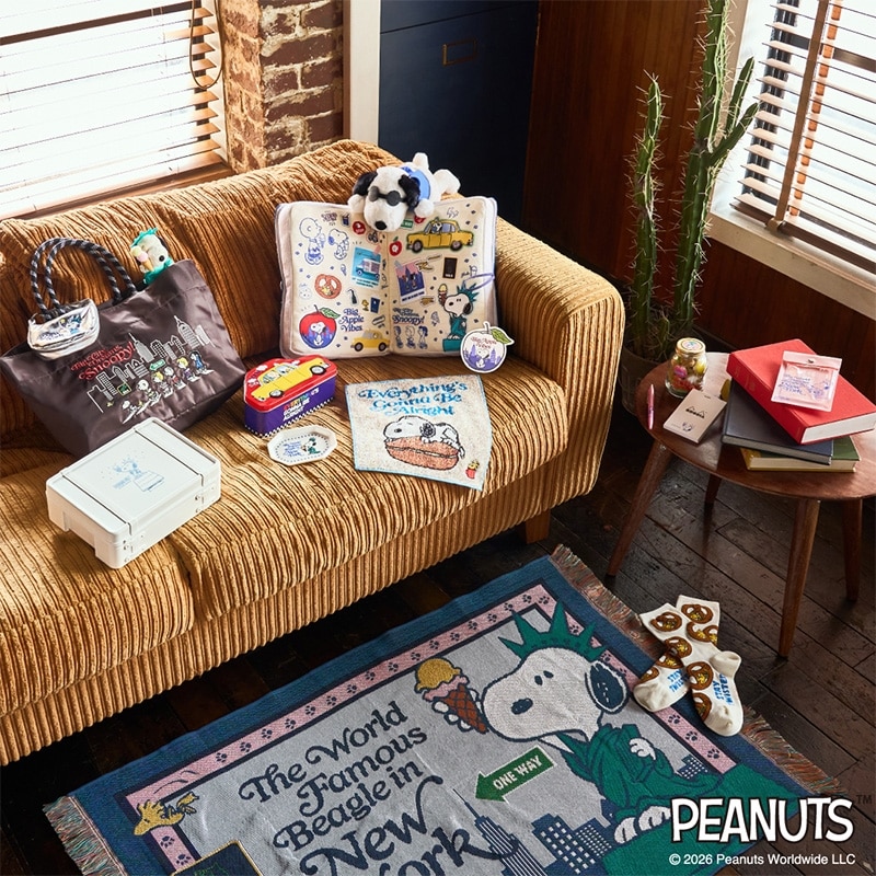 スヌーピー PEANUTS デコレーションミラー(自由の女神): 通常| プラザ