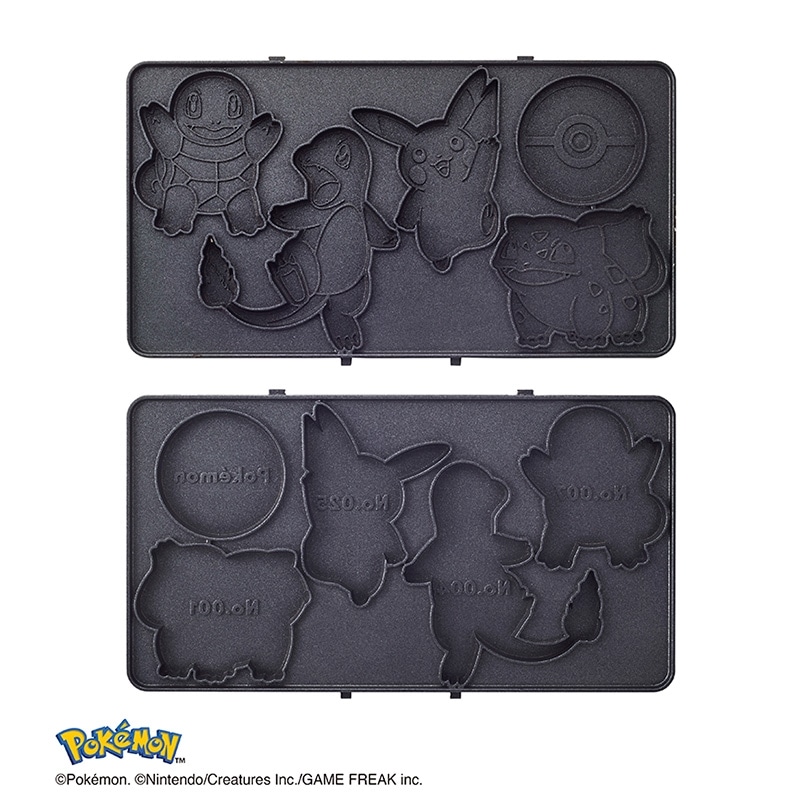 BRUNO ポケモン ホットサンドメーカー ダブル イエロー