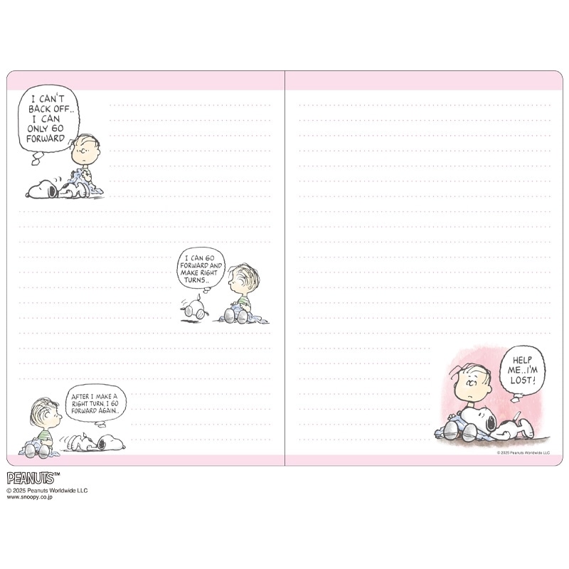 2026年1月始まり】スヌーピー PEANUTS B6 マンスリー