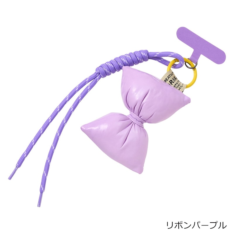 携帯チャーム(リボンピンク): 通常| プラザオンラインストア