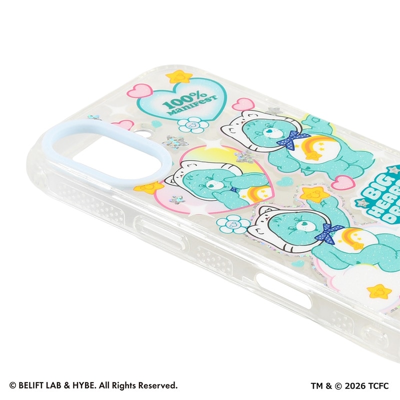 SKINNYDIP スキニーディップ Care Bears ケアベア × ILLIT iPhone17用