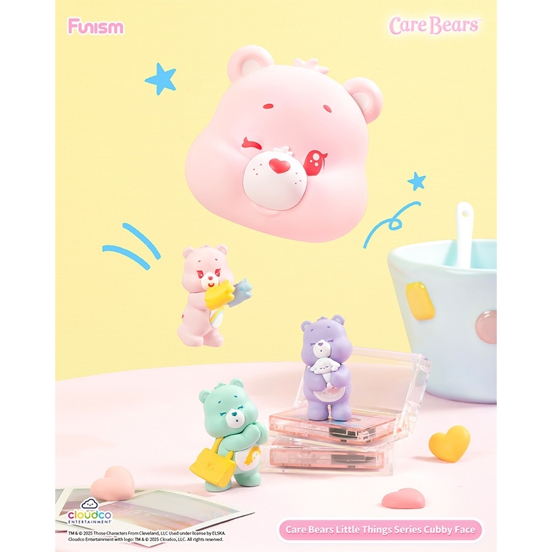 Funism Care Bears ケアベア リトルシングシリーズ キュービーフェイス