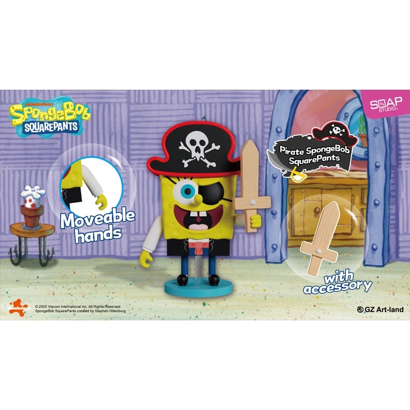 スポンジ・ボブ様①専用商品 SpongeBob SquarePants スポンジ・ボブ SOAP STUDIO ソープ パイレーツ
