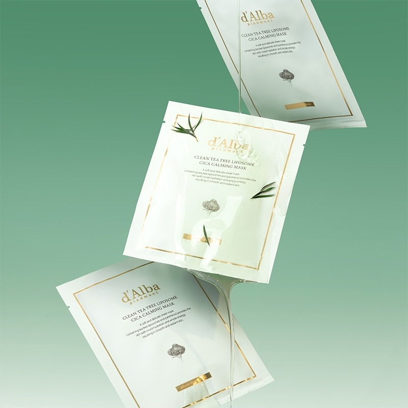 d'Alba ダルバ トリートメントマスク CICA 3枚入(シートマスク): 通常