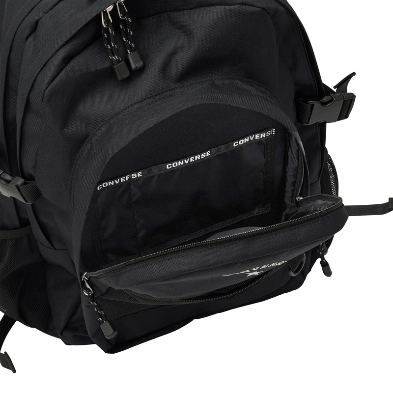 CONVERSE コンバース バックパック 30L(ブラック): 通常| プラザ