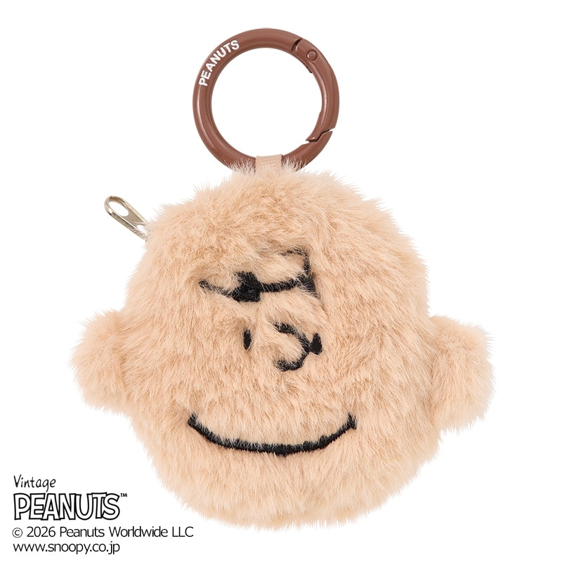 スヌーピー PEANUTS チャームインバッグ(スヌーピー/ホワイト): 通常