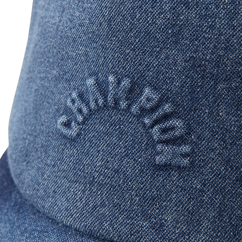 Champion チャンピオン デニムエンボスキャップ(ネイビー): 通常