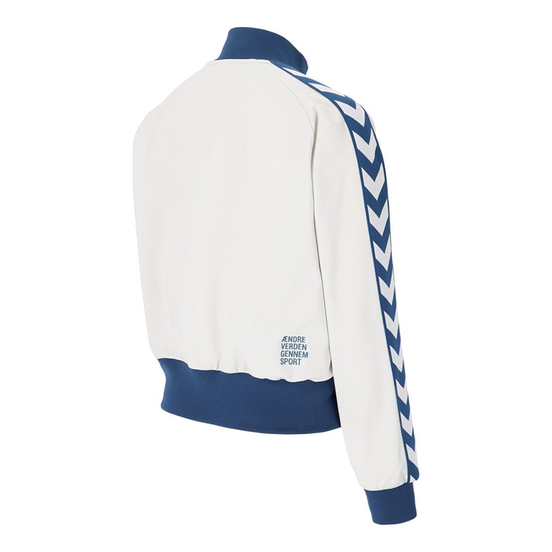 hummel ヒュンメル プレイトラックジャケット Woman(アッシュベージュ