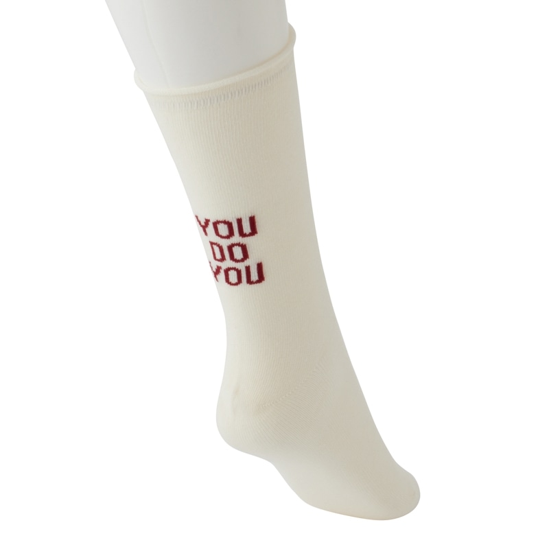 【初回限定】 YOURSOCKS LOGO 2足セット レッグウェア