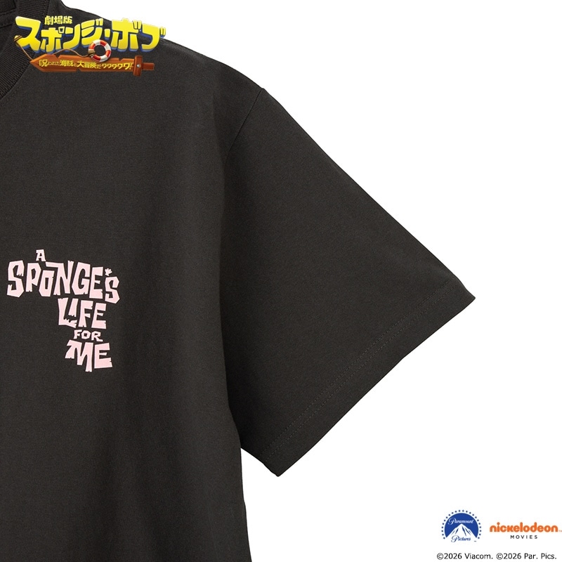 キッズサイズ】SpongeBob SquarePants スポンジ・ボブ 劇場版 Tシャツ