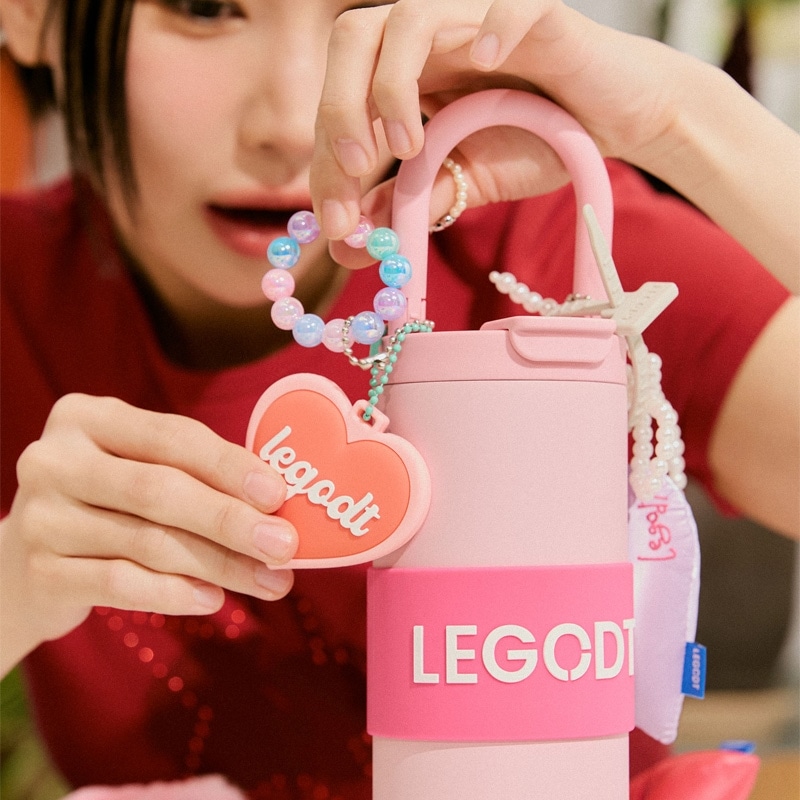 LEGODT レゴト タムクハートミラーキーリング(ピンク): 通常| プラザ