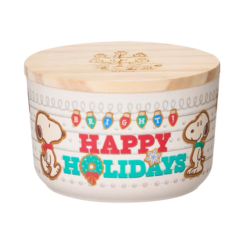 スヌーピー PEANUTS クリスマス バンブー コンテナ ※アソートの為種類