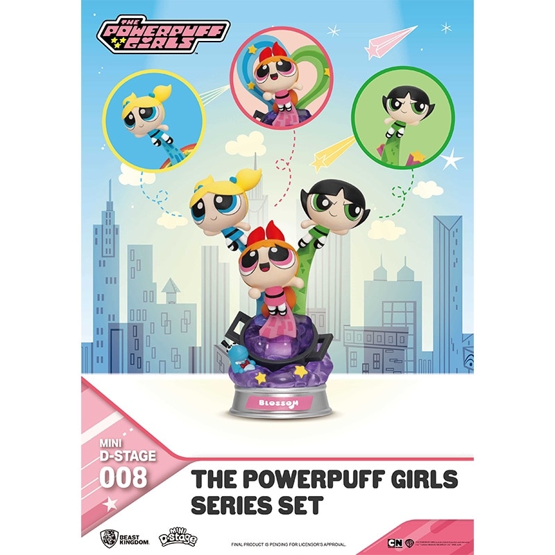 Mini D-Stage THE POWERPUFF GIRLS パワーパフ ガールズ シリーズ1