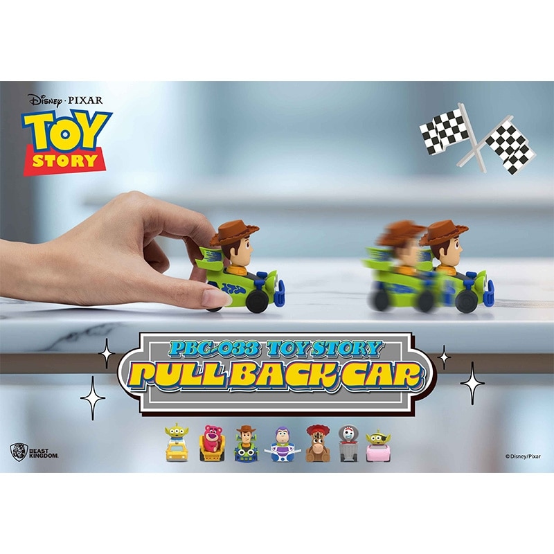 TOY STORY トイ・ストーリー プルバックカー※種類は選べません