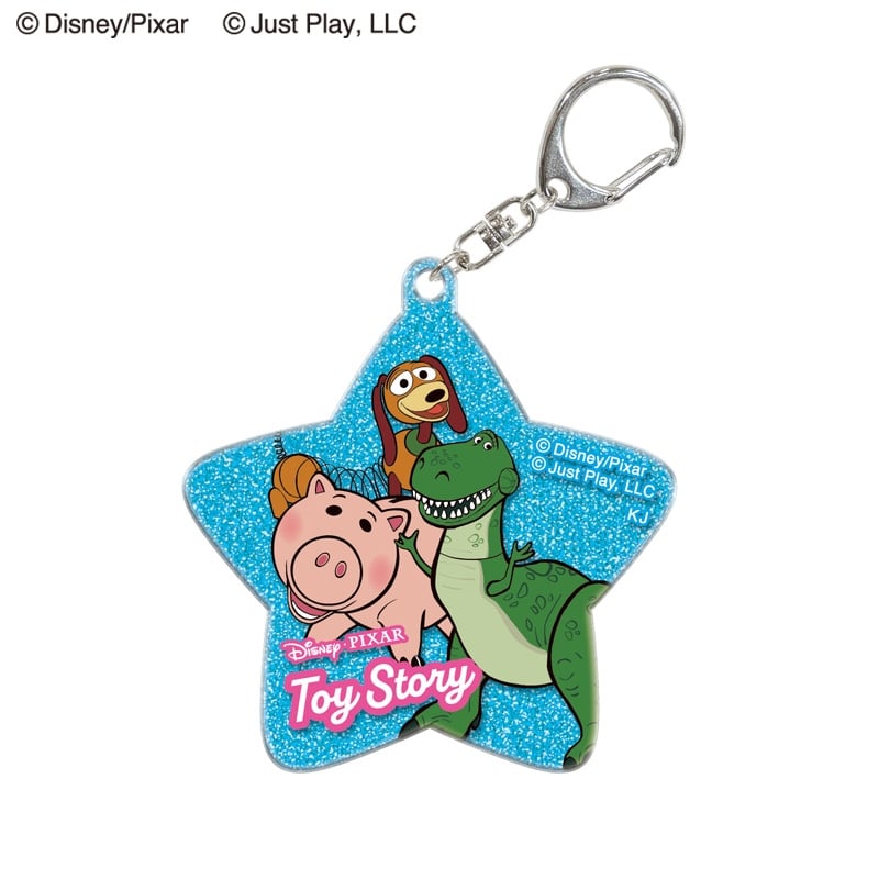 TOY STORY トイ・ストーリー トレーディンググリッターキーホルダー