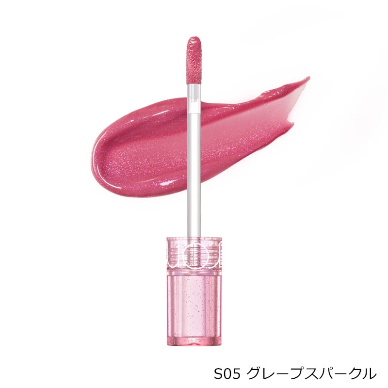 rom&nd ロムアンド グラスティングカラーグロス(S01 ピーチスパークル