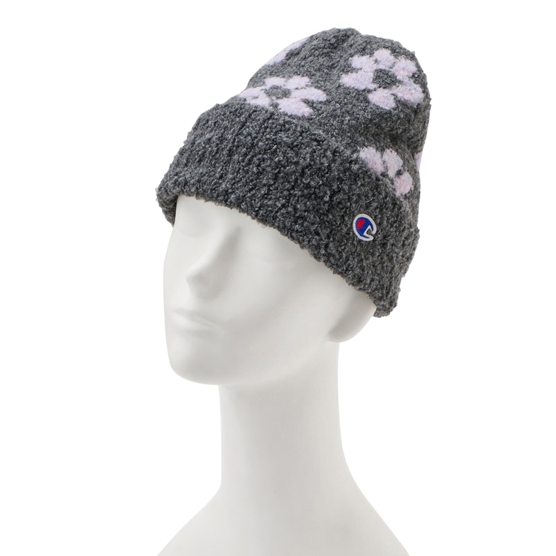 Champion チャンピオン 裏ボアニットワッチ フラワー(アイボリー