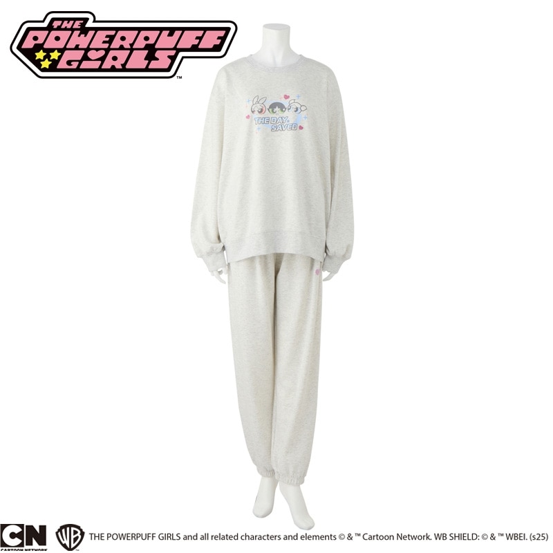 THE POWERPUFF GIRLS パワーパフ ガールズ ルームウエア(アッシュ