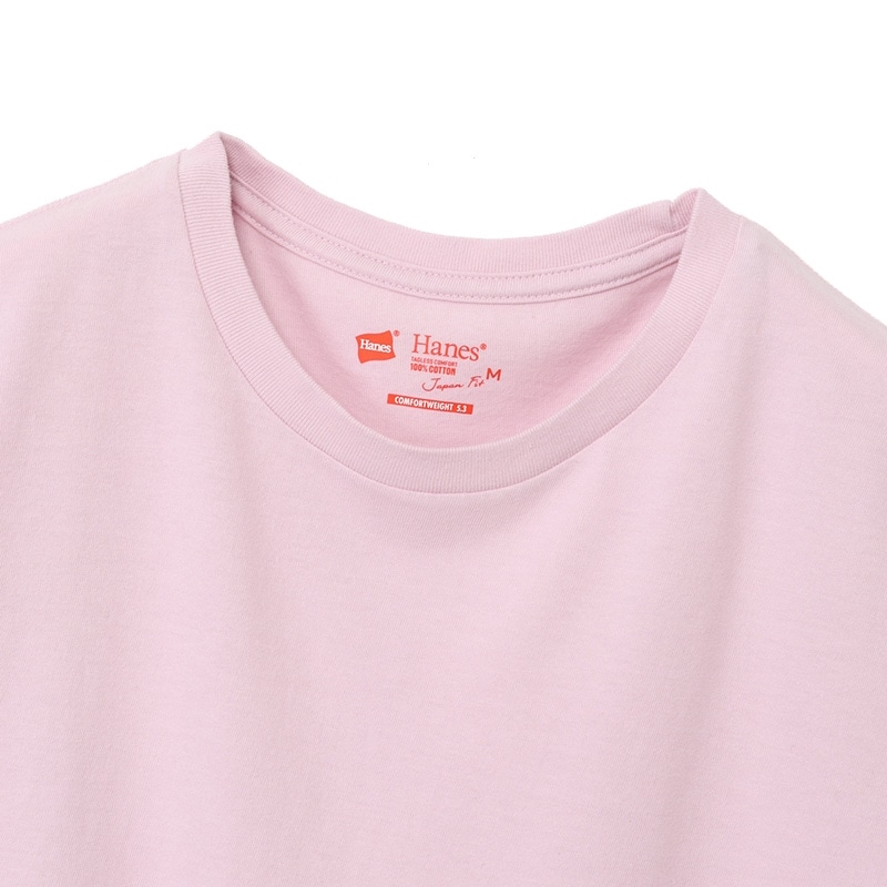 Hanes ヘインズ ジャパンフィット for HER クルーネックロングスリーブ