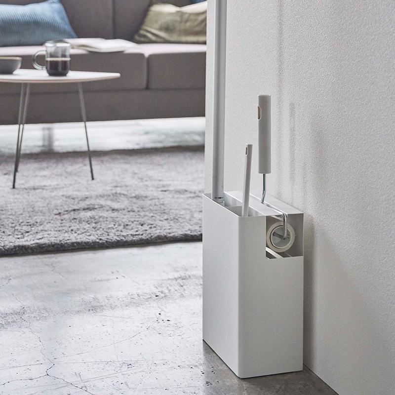 山崎実業 tower タワー クリーナーツールオーガナイザー ホワイト