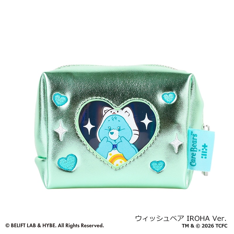SKINNYDIP スキニーディップ Care Bears ケアベア × ILLIT ポーチ