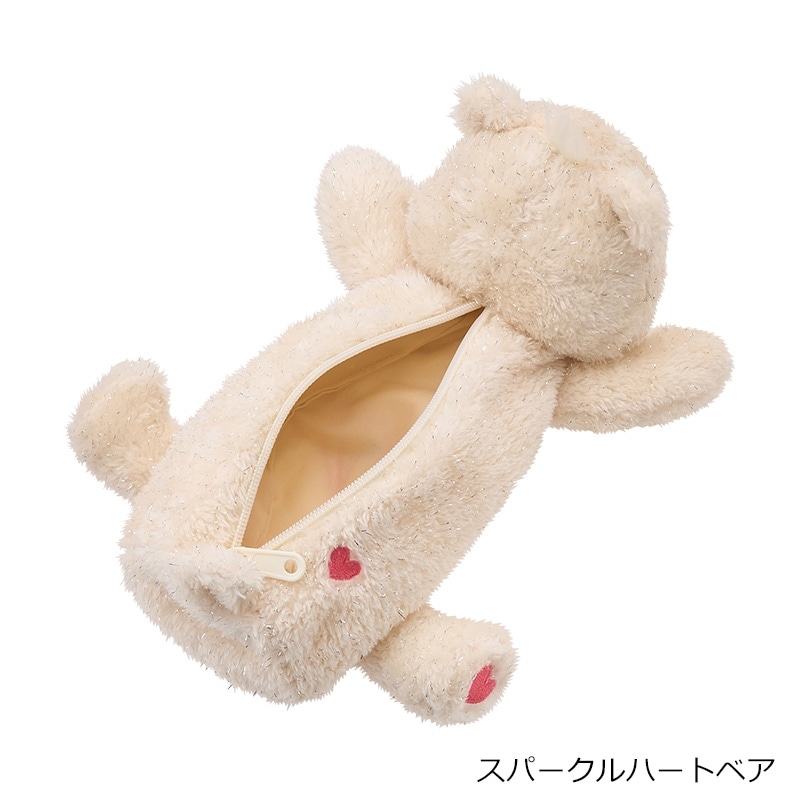 Care Bears ケアベア ラメロングポーチ(ラブアロットベア): 通常