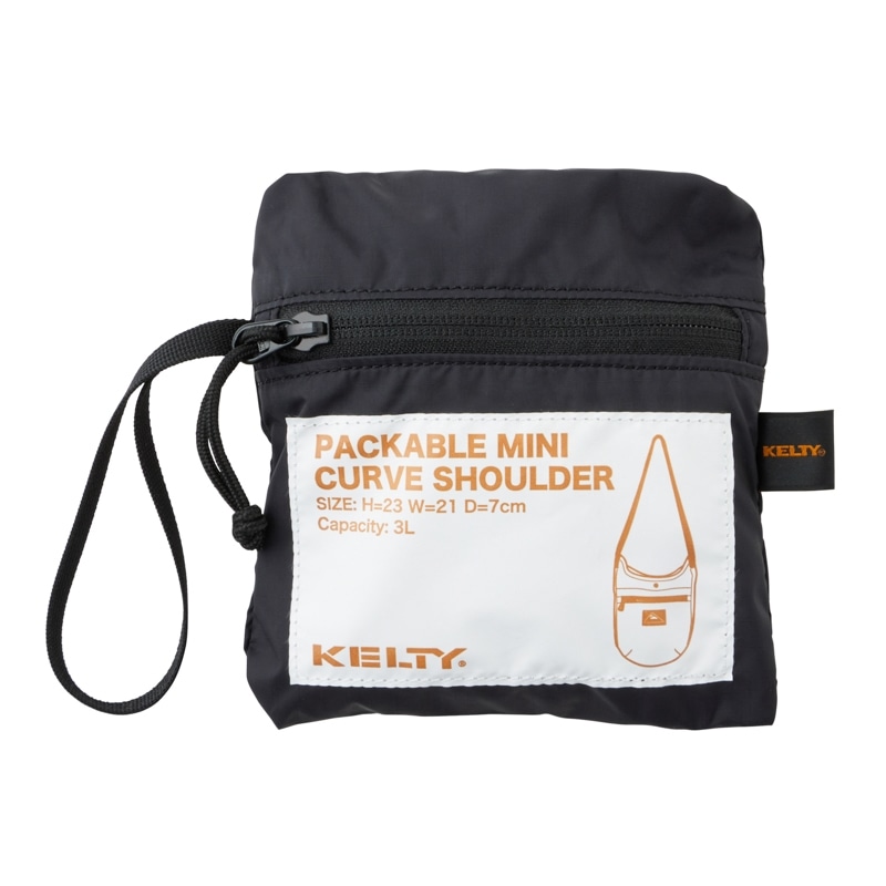 KELTY ケルティ ミニカーブショルダーバッグ