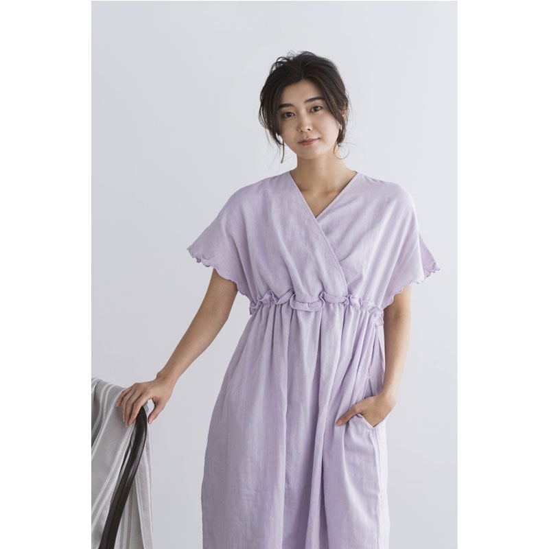 お値下げ　cococi beautyシャルロット ガーゼカシュクールワンピース 楽天市場】ココチビューティ シャルロットガーゼカシュクール