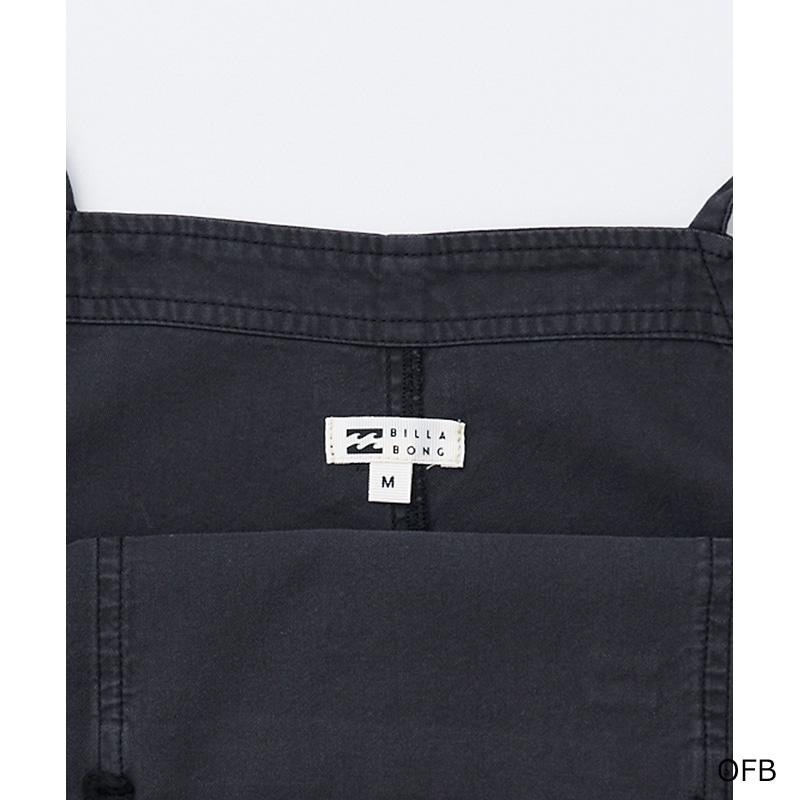 BILLABONG ビラボン ウィメンズ WOVEN SALOPETTE ロングパンツ(BLC