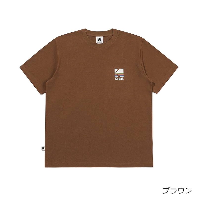 Kodak コダック レインボー ソロナ Tシャツ(ブラック): 通常| プラザ