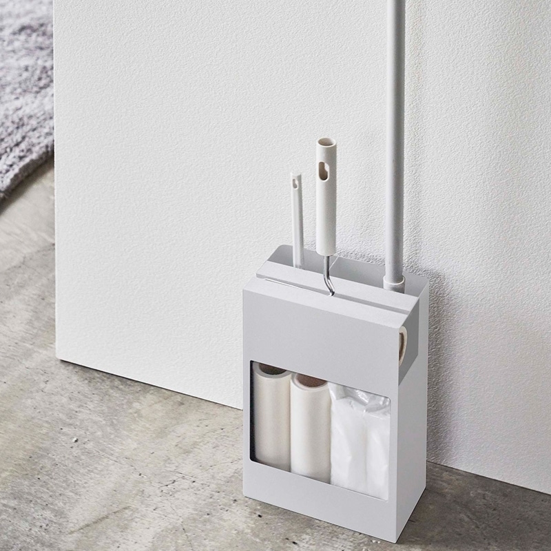 山崎実業 tower タワー クリーナーツールオーガナイザー ホワイト