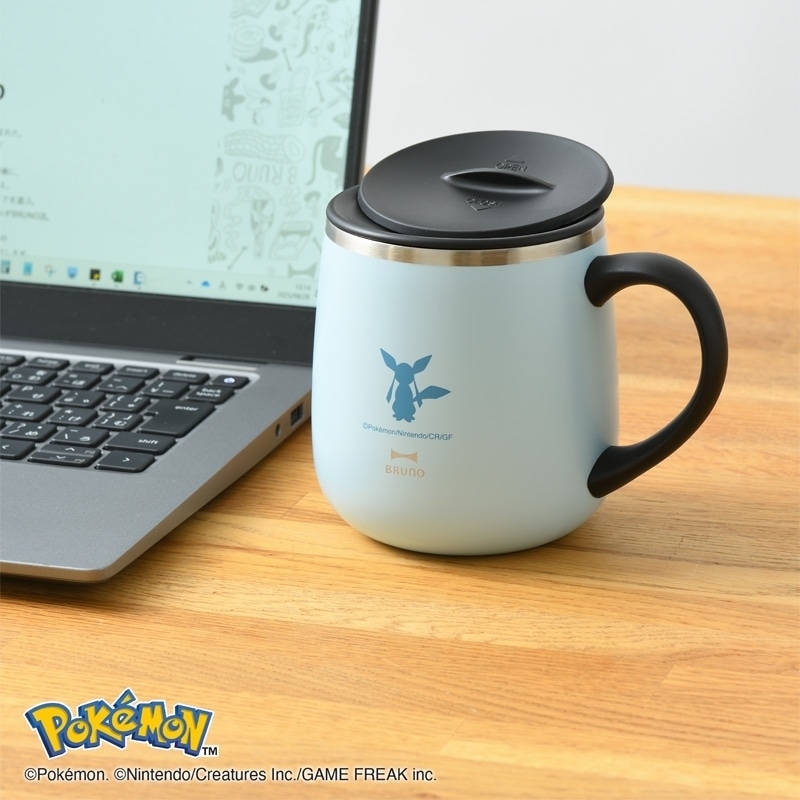 BRUNO ポケモン 蓋つきステンレスマグSHORT(ニンフィア): 通常| プラザ