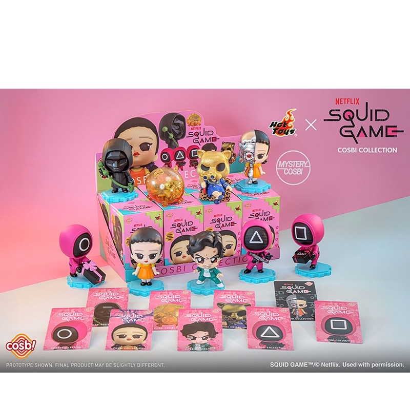イカゲームのキュラがフィギュアに。可愛すぎて全部ほしい