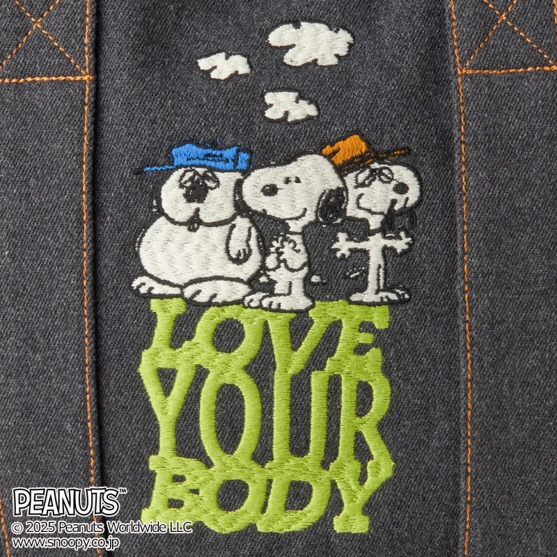 すぬーぴー スヌーピー PEANUTS ROOTOTE ルートート 75周年刺しゅうバッグ