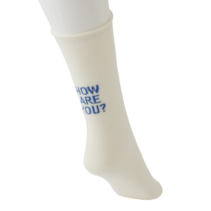 ファッション人気ブランドランキング YOURSOCKS 2足セット LOGO レッグウェア